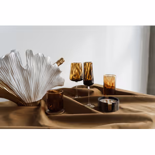 Szklanka wysoka CARAMEL 600 ml - brązowy