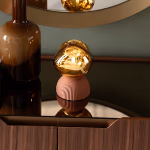 Lampa stołowa MAGIC BALL - złoty