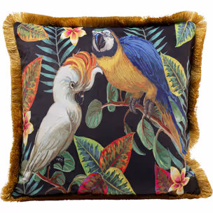 Poduszka dekoracyjna BIRDS PARADISE 45x45 - wielokolorowy