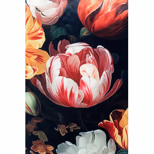 Poduszka dekoracyjna PEONY ROSE 45x45 - wielokolorowy