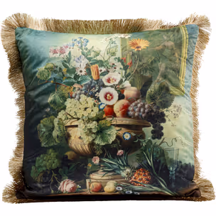 Poduszka dekoracyjna ROMANTIC BOUQUET 45x45 - wielokolorowy
