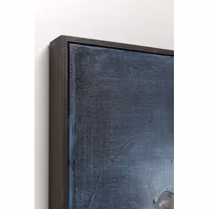 Obraz na płótnie MOODY BLUE 150x120