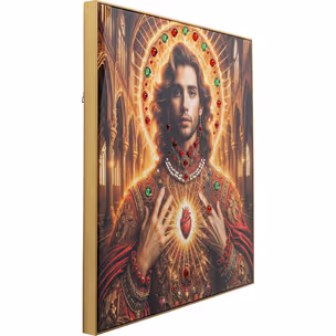 Obraz w ramie SAINT HALO MAN 100x100