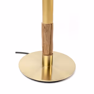 Lampa stołowa TWIG - zielony/złoty