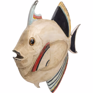Dekoracja wisząca FISHY 27 cm - wielokolorowy