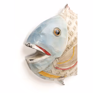 Dekoracja ścienna FISHY 30 cm - wielokolorowy