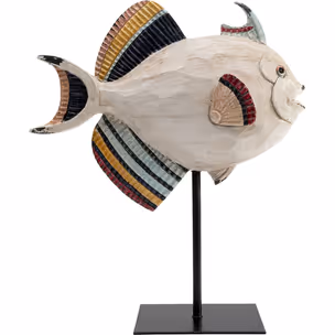 Figurka dekoracyjna FISHY 31 cm - wielokolorowy
