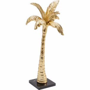Dekoracja stojąca PALM TREE 51 cm - złoty