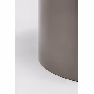 Stolik okrągły MEDAILLON 80 cm - szary