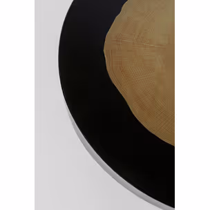 Stolik okrągły MEDAILLON 80 cm - szary