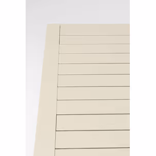 Stół ogrodowy MADAGASCAR 140x80 - szarobeżowy