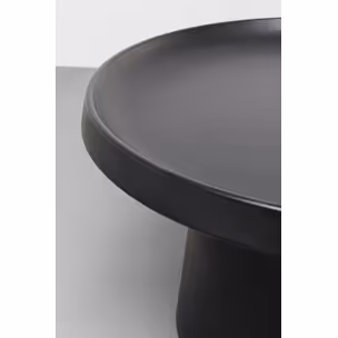 Stolik kawowy okrągły LIMA 70 cm - czarny