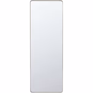 Lustro wiszące CURVE GREIGE 70x200 - szarobeżowy