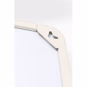 Lustro wiszące CURVE GREIGE 70x200 - szarobeżowy
