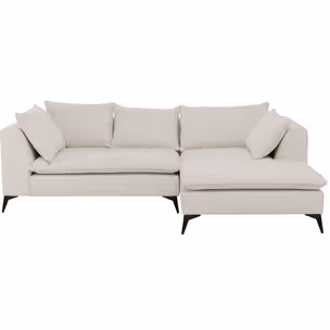 Sofa narożna Jimmy kremowa prawa