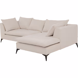 Sofa narożna Jimmy kremowa prawa