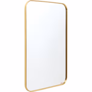 Lustro ścienne SIMPLY BRASS 60x90 - brązowy