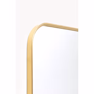 Lustro ścienne SIMPLY BRASS 60x90 - brązowy