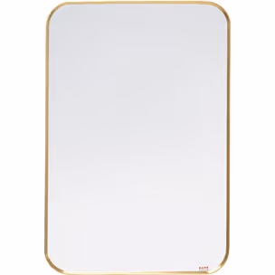 Lustro ścienne SIMPLY BRASS 60x90 - brązowy