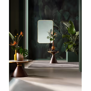 Lustro ścienne SIMPLY BRASS 60x90 - brązowy