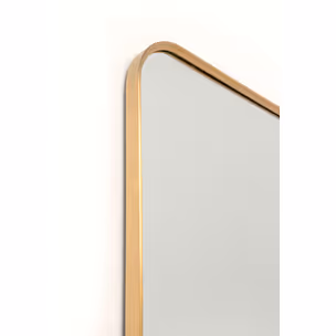 Lustro ścienne SIMPLY BRASS 60x180 - brązowy