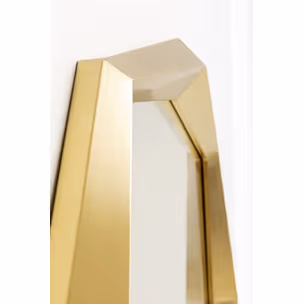 Lustro ścienne OCTAGON GOLD 80x80 - złoty
