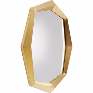Lustro ścienne OCTAGON GOLD 80x80 - złoty