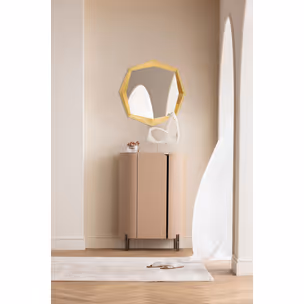 Lustro ścienne OCTAGON GOLD 80x80 - złoty