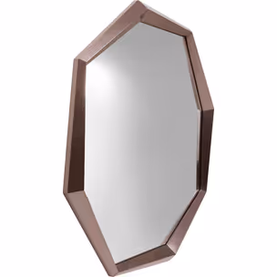 Lustro ścienne OCTAGON COFFEE 120x120 - brązowy