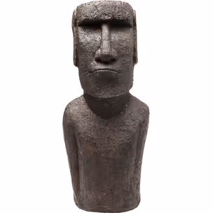 Figurka dekoracyjna EASTER ISLAND 59 cm - szary
