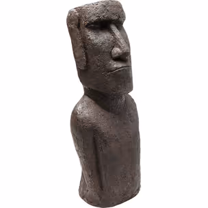 Figurka dekoracyjna EASTER ISLAND 59 cm - szary