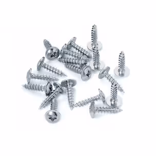 Wkręt do drewna z łbem podkładkowym 3,5x16 mm biały ocynk Marcopol / 100 szt.