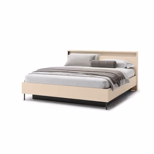Łóżko z pojemnikiem TREND TS-03 180x200 - beż piaskowy