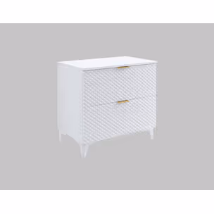 Szafka pod umywalkę wisząca LAURA 48 - 80 cm - biały