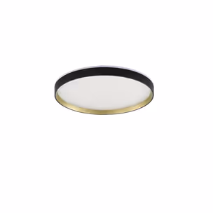 Lampa sufitowa okrągła ORBITRAL MS750400R-BK&GD - czarno-złoty