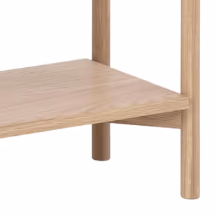 Regał BRAIDWOOD 160 cm - dąb bielony