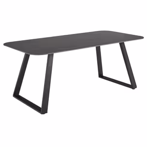 Stół z ceramicznym blatem ANTALYA 180x90 - czarny