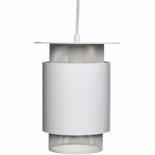 Lampa wisząca metalowa BETTS - biały