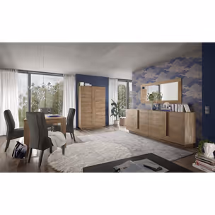 Komoda 4-drzwiowa JUPITER - dąb mercure