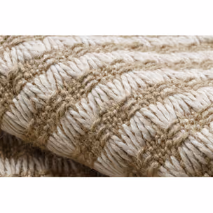 Dywan jutowy JUTE 3650 linie - krem / beż