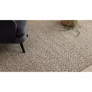 Dywan wełniany TAHAR 99005G - szary / beż