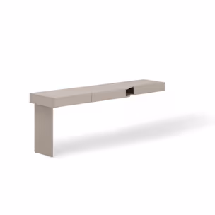 Biurko z szufladami WOOW WO-11L lewe - clay grey