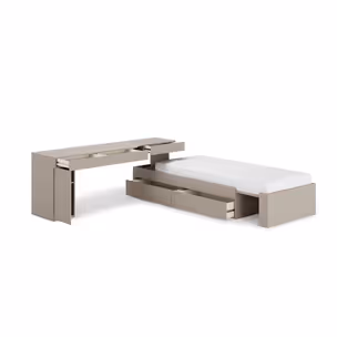 Zestaw mebli młodzieżowych WOOW SET-02L - clay grey