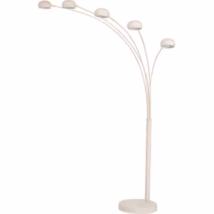 Lampa podłogowa FIVE FINGERS - szarobeżowy