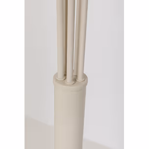 Lampa podłogowa FIVE FINGERS - szarobeżowy