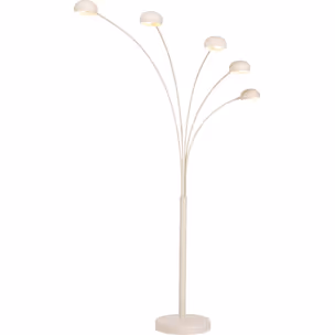 Lampa podłogowa FIVE FINGERS - szarobeżowy