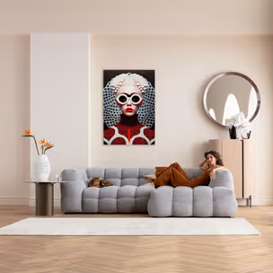 Obraz szklany MUSE VIBE 80x120