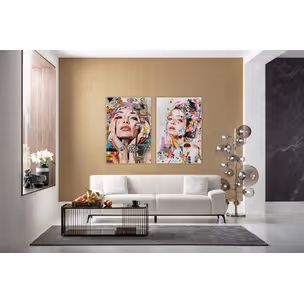 Obraz szklany ARTSY PORTRAIT FRONT 80x120