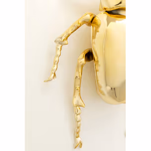 Dekoracja ścienna STAG BEETLE 41 cm - złoty