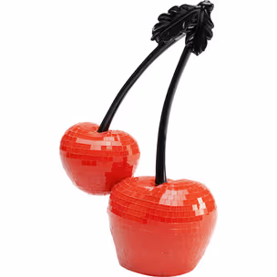 Dekoracja CHERRIES 16 cm - czerwony